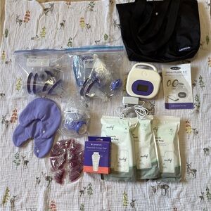 Lansinoh || Smartpump 3.0 rechargeable double electric breast pump bundle